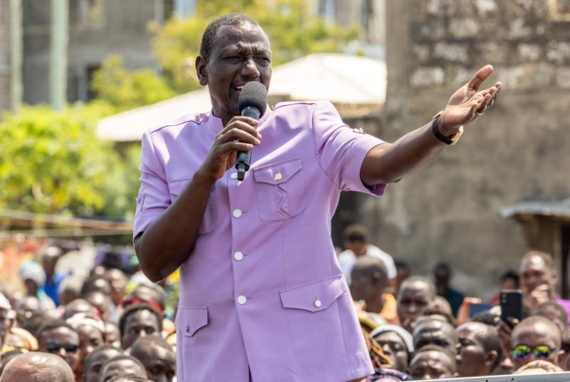 File image of President William Ruto.